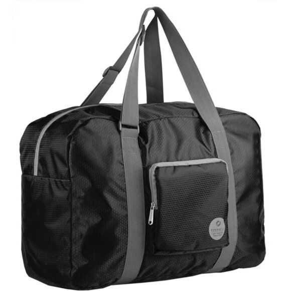 Airlines Personal Item Bag 18x14x8 Foldable Travel Duffel Carry on Weekender - Picture 5 of 7